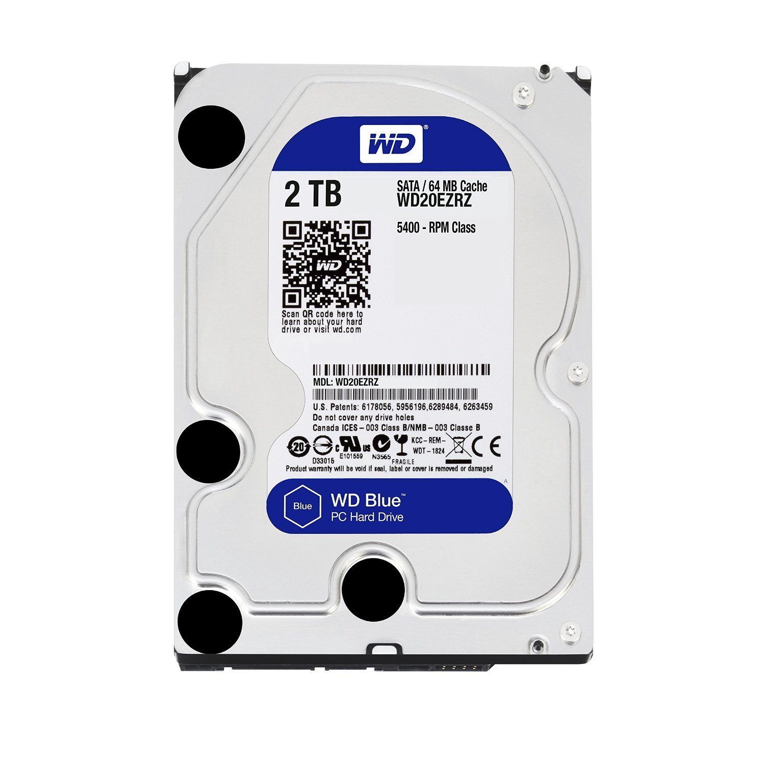 Western Digital Blue 2TB WD Internal Hard Drive