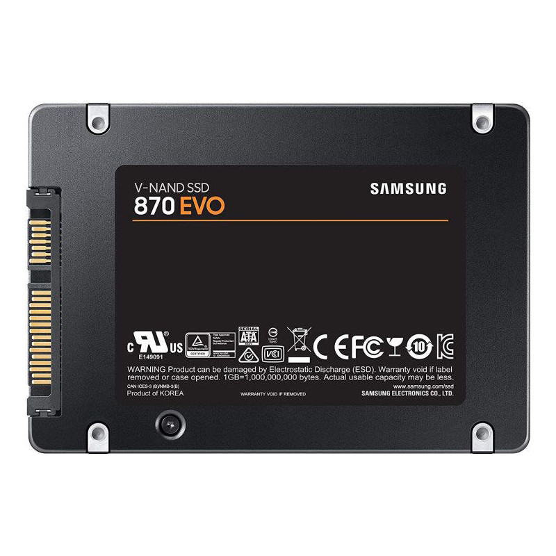 حافظه ssd سامسونگ مدل 870 evo ظرفيت  1ترابایت