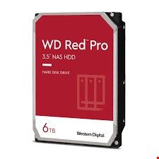 هارد اینترنال وسترن دیجیتال 6TB مدل RED PRO  ظرفیت 6 ترابایت